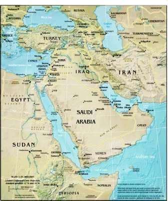 Geography for Kids: Middle East