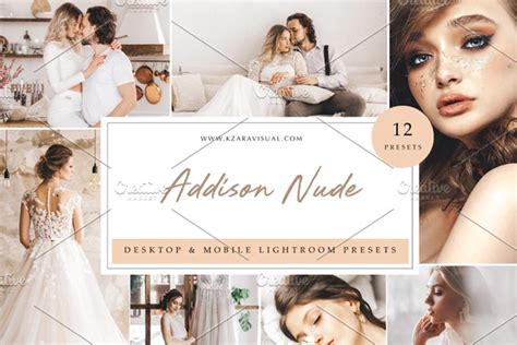 12 X Lightroom Presets Addison Nude FreeGFX4u