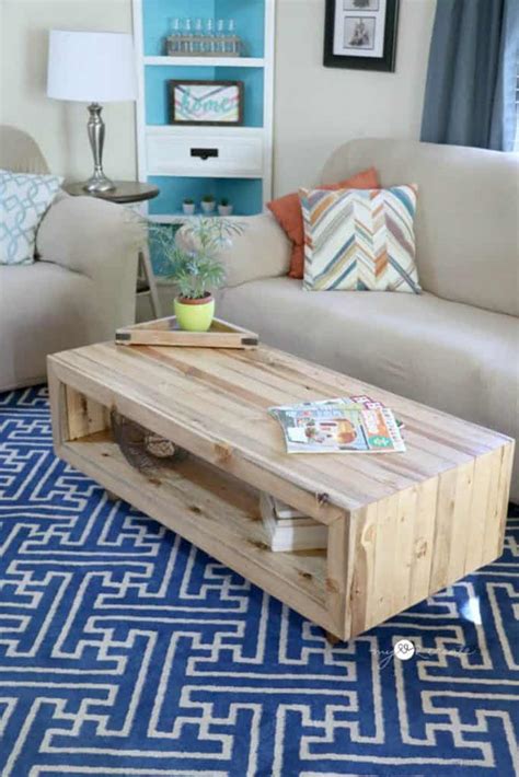 21 Stylish DIY Industrial Coffee Table Ideas - Joyful Derivatives