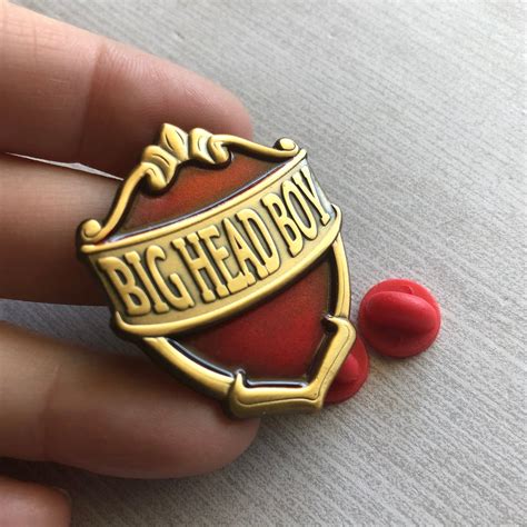 Big Head Boy | Enamel Pin – Fandom Flair Pins