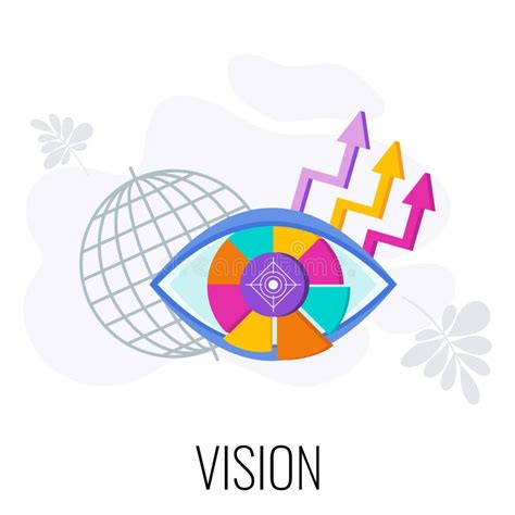 Vision Statement Concept Vector Illustration Stock Vector