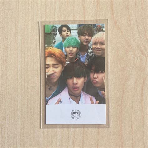 ONHAND Official BTS Hyyh Pt2 Ot7 Group Photocard Hobbies Toys