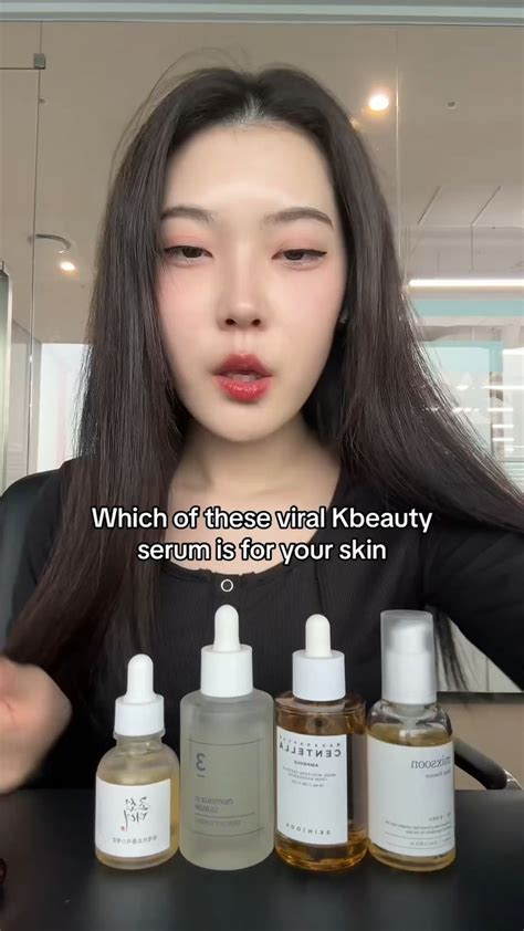 Which One Of These Kbeauty Serums Are For Your Skin Type Grwm Video