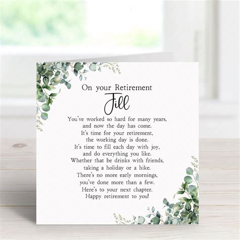 Personalised Retirement Cards UK | Large Retirement Cards – Beautifully ...
