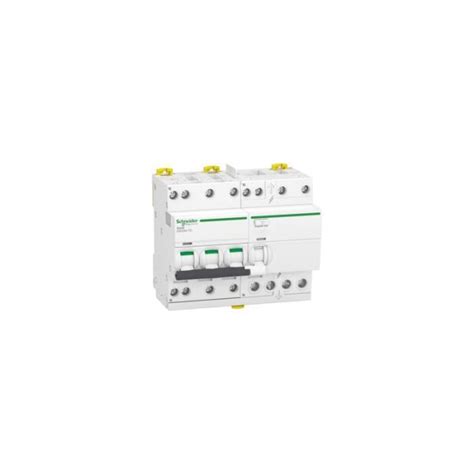 Acti9 Idd40n Disjoncteur Différentiel Tête De Group 3pn C 40a 10ka