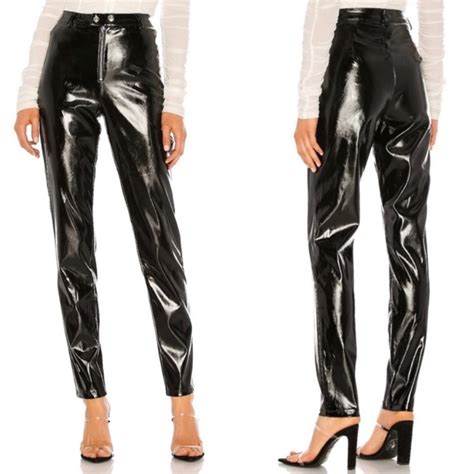 I Am Gia Pants Jumpsuits Nwt Nikole Iamgia Faux Leather Pvc Pants