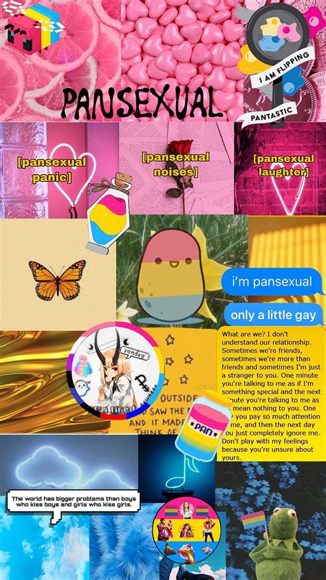 Pansexual Aesthetic Wallpapers · 150 Backgrounds 🌈💖💛💙