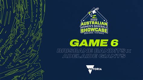 Brisbane Bandits Vs Adelaide Giants Australian Women S Baseball