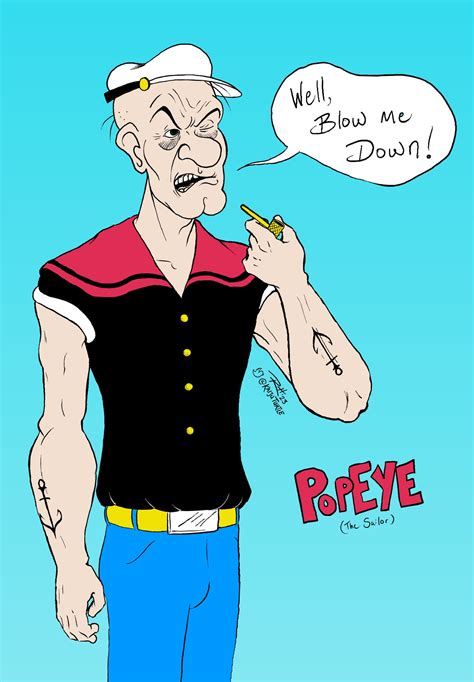 Popeye The Sailor Man By Kaijuturtle On Newgrounds