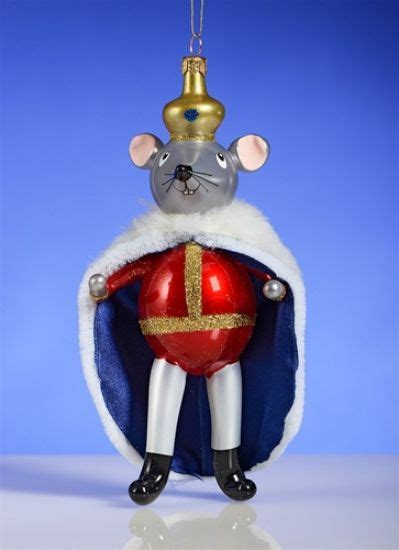 The Cottage Shop De Carlini Mouse King Christmas Ornament