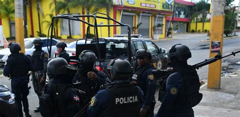 Despliegan Gran Contingente Policial Tras Llamado A Huelga En El Cibao