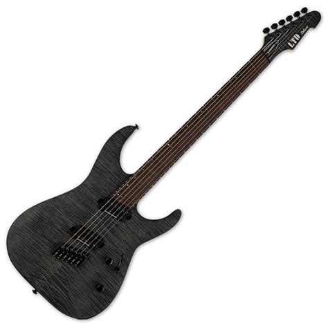 Esp Ltd M 1000 Multi Scale See Thru Black Satin Live Louder