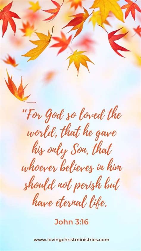 Free Fall Scripture Wallpapers for Phones - Loving Christ Ministries