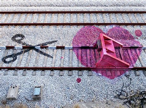 Train Tracks Graffiti