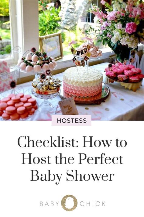 Here S A Baby Shower Checklist That Outlines Everything You Need To