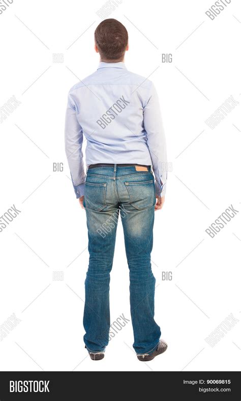 Back View Man Jeans Image And Photo Free Trial Bigstock