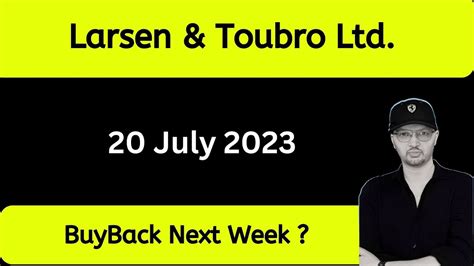 Larsen Toubro Share Buyback L T Share Latest News Larsen Toubro