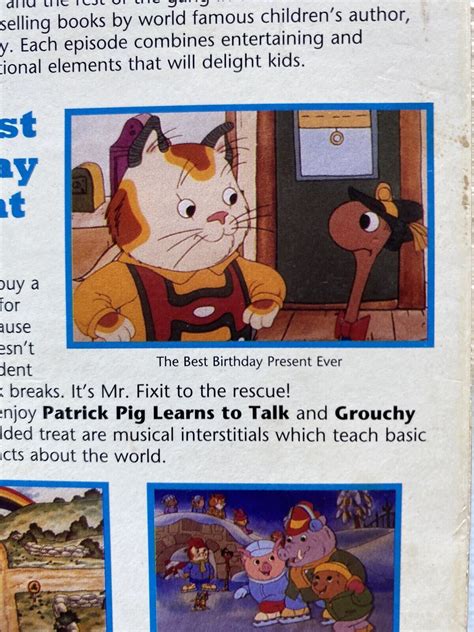 The Busy World Of Richard Scarry The Best Birthday Present Ever Vhs