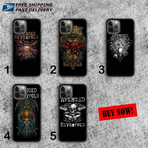 BEST Inspired By Avenged Sevenfold Premium Phone Case IPhone Etsy