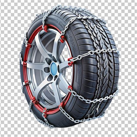 Snow Chains For Tires Hype Realistic Highly Detail Transparent