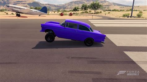 Forza Horizon 3 1955 Hoonigan Chevrolet Bel Air Wheelie Tune YouTube