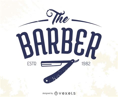 The Barber Logo Vector Download