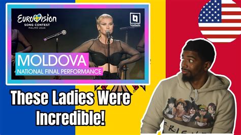 AMERICAN REACTS TO Natalia Barbu In The Middle Moldova