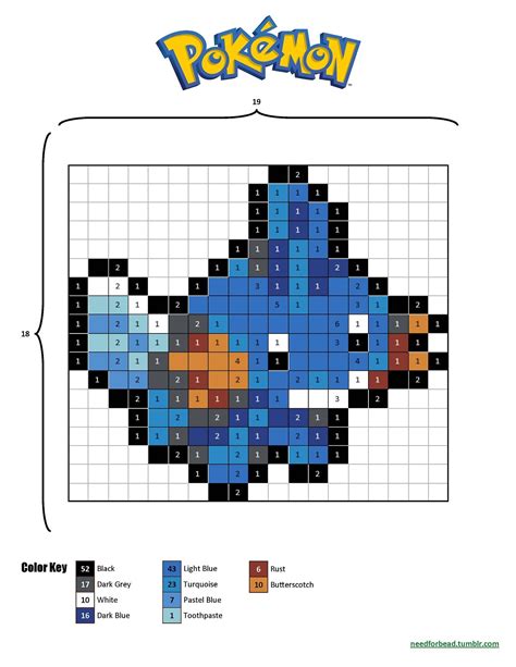 Pokemon Mudkip Pokemon Is Managed By The Need For Bead