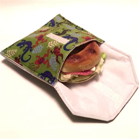 Thermosak Insulated Reusable Sandwich Bag By Wastenotsakstoo