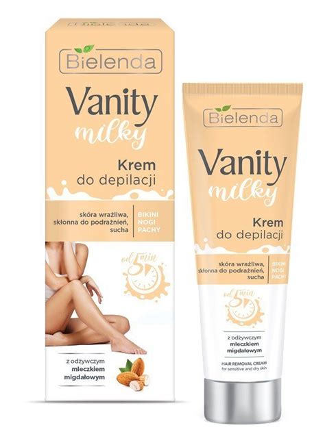 Bielenda Vanity Milky Krem Do Depilacji Z Mleczkiem Migda Owym Nogi Bikini I Pachy Ml