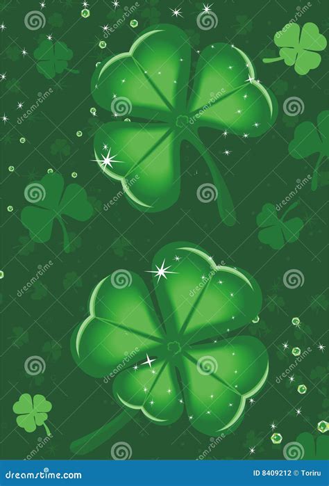 Shamrock Stock Vector Illustration Of Culture Backdrop 8409212