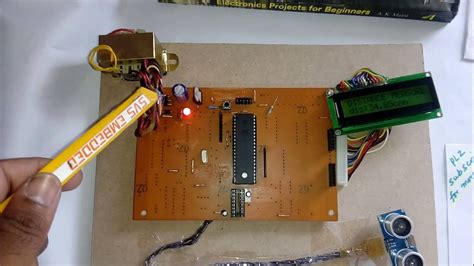 Distance Measurement Using Ultrasonic Sensor And Microcontroller Youtube