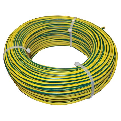 CAVO UNIPOLARE FS17 CPR 450 750 SEZIONE 1x10 Mmq COLORE GIALLO VERDE