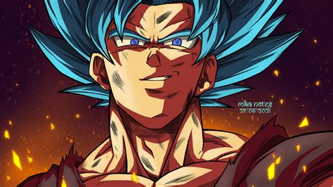 Goku super saiyan blue :: Behance