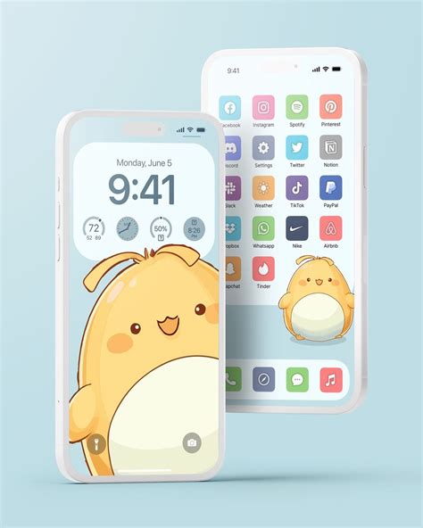 Cute Kawaii App Icons And Wallpapers