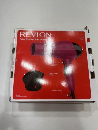 Revlon Essentials 1875w Frizz Control Hair Dryer Rv474 Read Description 761318004745 Ebay