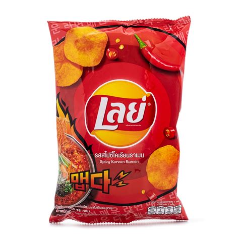 Weee Lay S Spicy Korean Ramen Flavored Chips