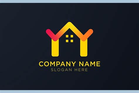 House Home Logo Vector Illustration Graphic By Wangs · Creative Fabrica