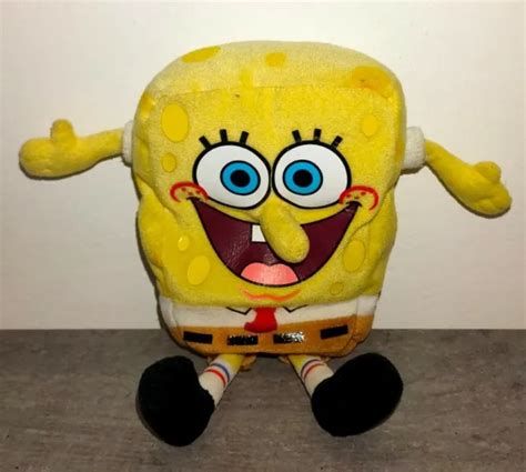 PELUCHE BABY SPONGEBOB 15 Cm Pupazzo Nickelodeon SquarePants Plush Soft