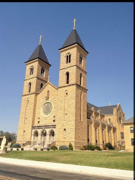 Cathedral Of The Plains In Victoria Kansas Saint Fidelis Was Nicknamed