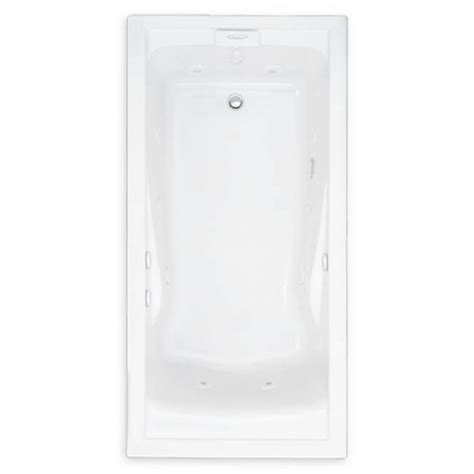 Evolution 60 X 36 Inch Deep Soak Drop In Bathtub With EverClean