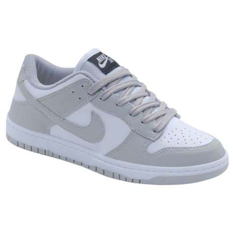 Combo Tênis Sb Dunk Low Preto Laranja Cinza Branco Canguru Shoes