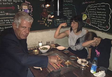 Anthony Bourdain's Daughter Pens Mother's Day Card for Ottavia Busia