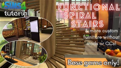 Sims 4 Functional Stairs CC