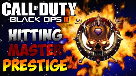 Black Ops Hitting Prestige Master What Happens At Master Prestige