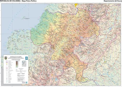 Mapa Del Cauca Tama O Completo Gifex