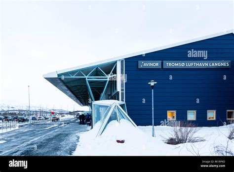 Tromso, Norway. Tromso airport Stock Photo - Alamy