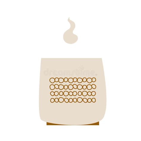 Ceramic Mug With A Hot Drink A Porcelain Cup With Tea Or Coffee With