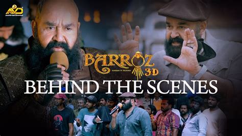 Mohanlal On Set As A Director Actor Barroz Behind The Scenes