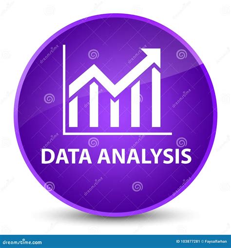 数据分析统计象典雅的紫色圆的按钮 库存例证 插画 包括有 无政府主义 增长 符号 紫色 烤肉 103877281